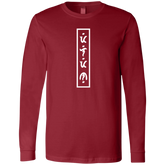 Filipino in Baybayin Vertical Mens Jersey Long Sleeve T-Shirt
